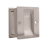 Weslock Rectangular Passage Pocket Door Lock with Adjustable Backset and Full Lip Strike Weslock