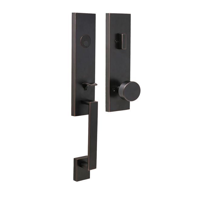 Weslock Leighton Dummy Handleset with Mesa Knob Trim Weslock