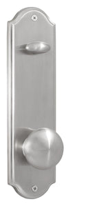 Weslock Impresa Interior Interconnected Handleset Trim for Mansion or Philbrook with Adjustable Latch and Round Corner Strikes Weslock