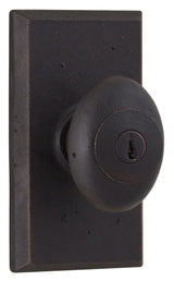 Weslock Durham Square Entry Lock with Adjustable Latch and Full Lip Strike Weslock