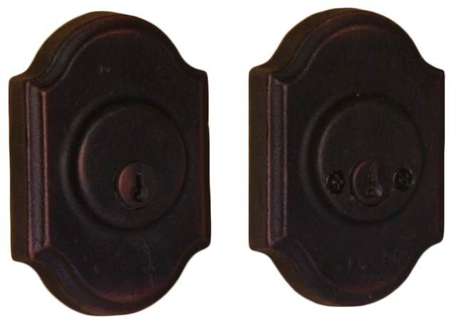 Weslock Premiere Double Cylinder Deadbolt with Adjustable Latch and Deadbolt Strike Weslock