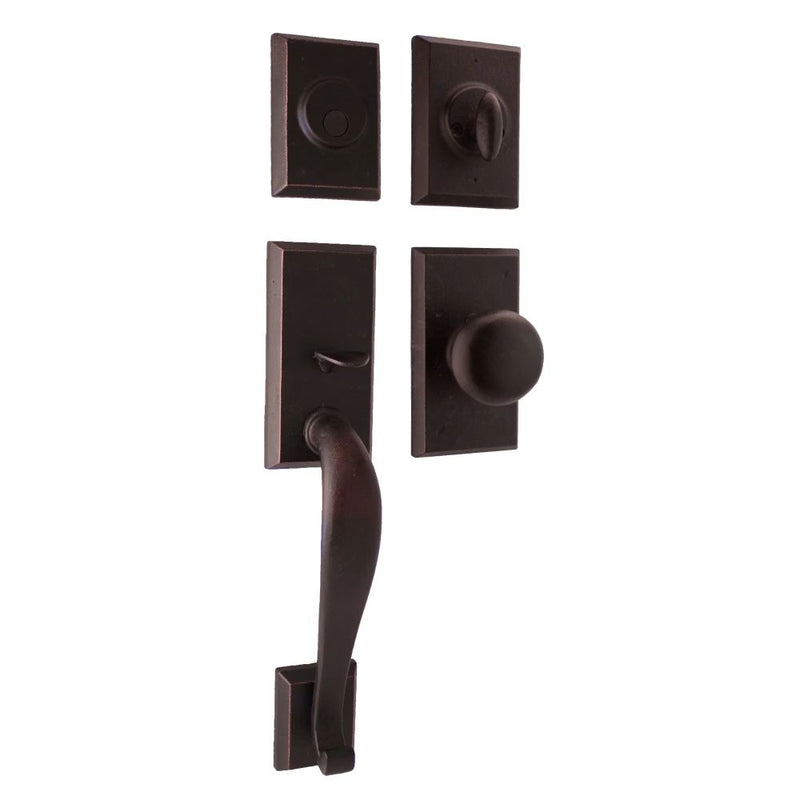 Weslock Aspen Dummy Handleset with Wexford Knob Weslock