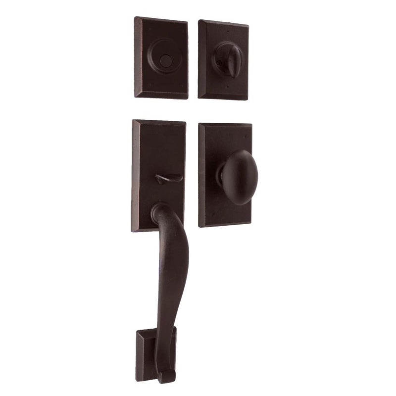 Weslock Aspen Dummy Handleset with Durham Knob Weslock