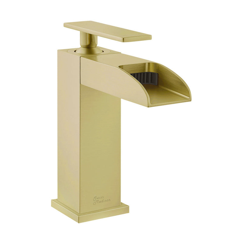 Swiss Madison Concorde Single Hole, Single-Handle, Waterfall Bathroom Faucet