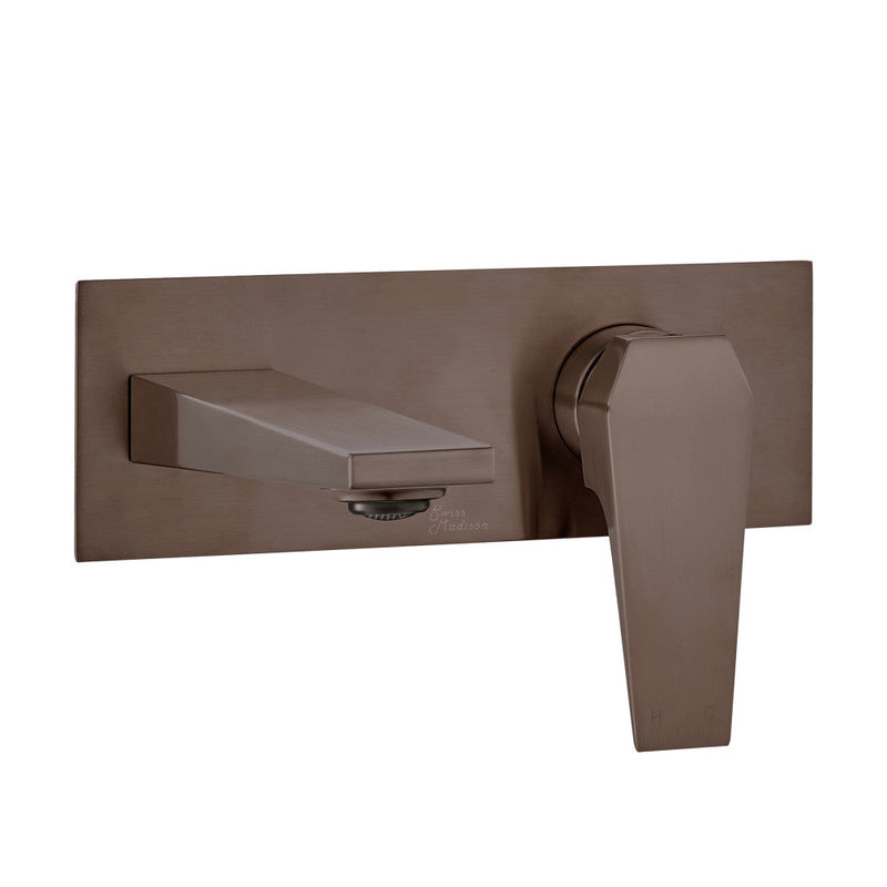 Swiss Madison Voltaire Single-Handle, Wall-Mount, Bathroom Faucet