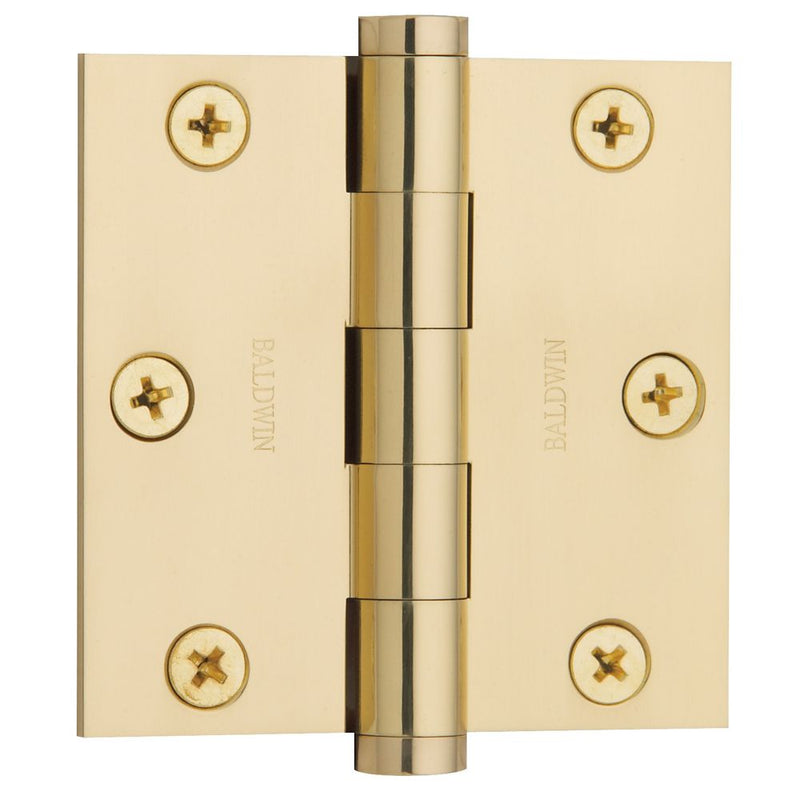 Baldwin 3" x 3" Mortise Square Hinge Baldwin Estate