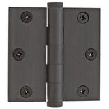 Baldwin 3" x 3" Mortise Square Hinge Baldwin Estate