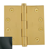 Baldwin 4" x 4" Mortise Square Hinge Non-Removable Pin Baldwin Estate