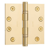 Baldwin 4" x 4" Ball Bearing Mortise Square Hinge Non-Removable Pin Baldwin Estate