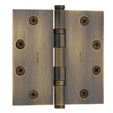 Baldwin 4-1/2" x 4-1/2" Ball Bearing Mortise Square Hinge Non-Removable Pin Baldwin Estate