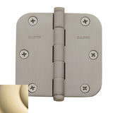 Baldwin 3-1/2" x 3-1/2" - 5/8" Radius Mortise Hinge Baldwin Estate