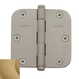 Baldwin 3-1/2" x 3-1/2" - 5/8" Radius Mortise Hinge Baldwin Estate