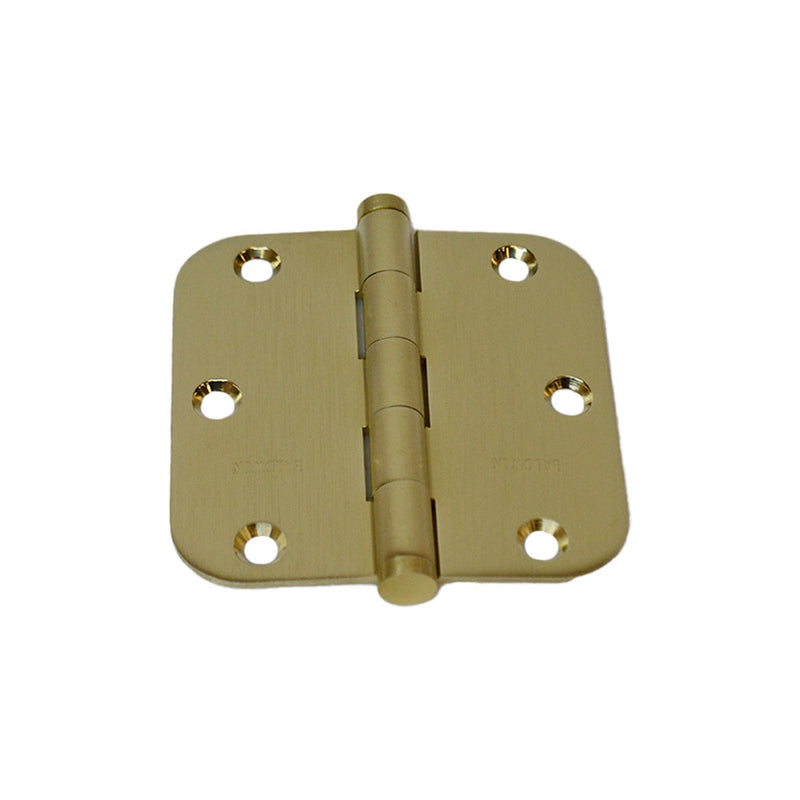 Baldwin 3-1/2" x 3-1/2" - 5/8" Radius Mortise Hinge Baldwin Estate