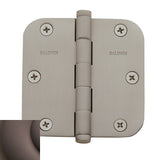 Baldwin 3-1/2" x 3-1/2" - 5/8" Radius Mortise Hinge Baldwin Estate