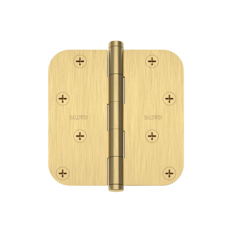 Baldwin 4" X 4" - 5/8" Radius Mortise Hinge Baldwin Estate