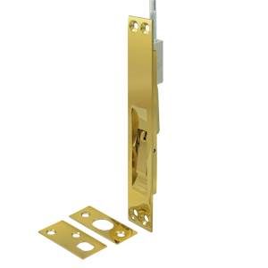 Deltana 12" Extension Flush Bolt; Solid Brass; Deltana