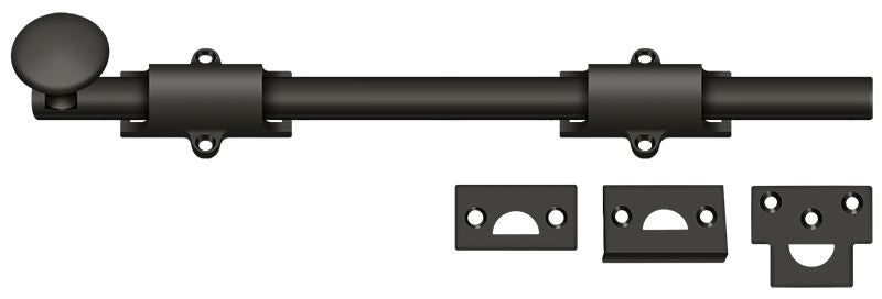 Deltana 12" Surface Bolt; Heavy Duty; Deltana