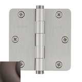 Baldwin 3-1/2" x 3-1/2" - 1/4" Radius Mortise Hinge Baldwin Estate