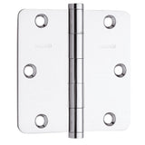 Baldwin 3-1/2" x 3-1/2" - 1/4" Radius Mortise Hinge Baldwin Estate