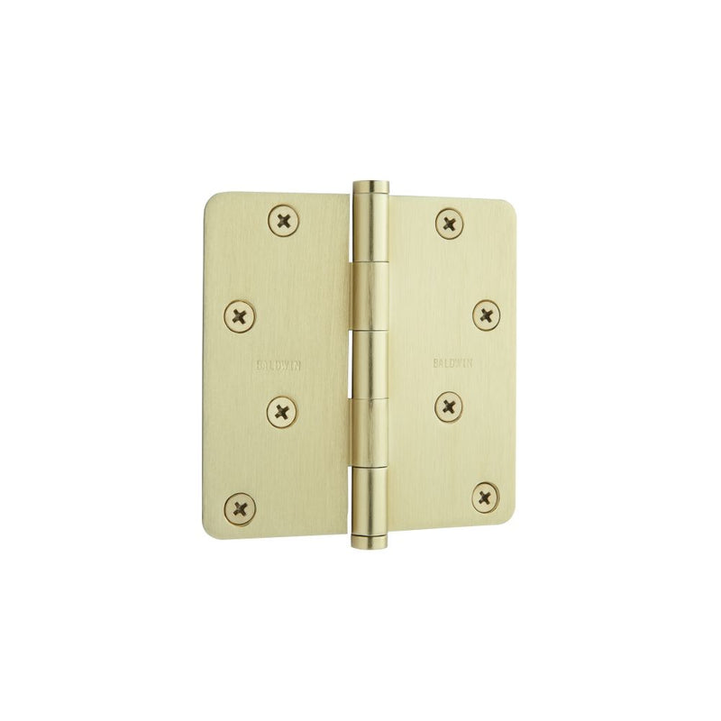 Baldwin 4" x 4" - 1/4" Radius Mortise Hinge Baldwin Estate