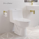 Swiss Madison Avallon One-Piece Elongated Dual Flush-Toilet 1.1/1.6 gpf