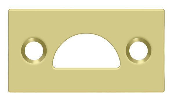 Deltana Mortise Strike; Solid Brass; Deltana