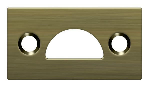 Deltana Mortise Strike; Solid Brass; Deltana