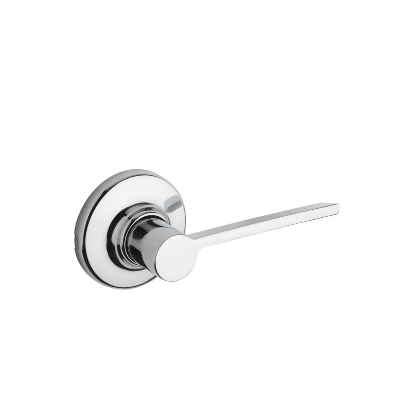 Kwikset Ladera Lever with Round Rose Passage Door Lock with 6AL Latch and RCS Strike Kwikset