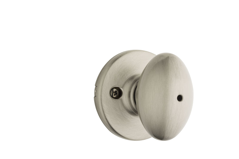 Kwikset Aliso Knob Privacy Door Lock with 6AL Latch and RCS Strike Kwikset