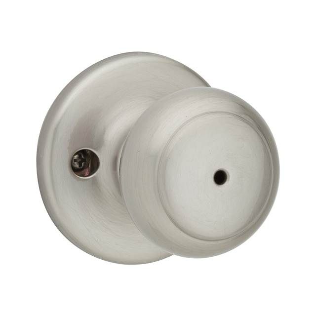 Kwikset Cove Knob Privacy Door Lock with 6AL Latch and RCS Strike Kwikset