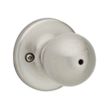 Kwikset Polo Knob Privacy Door Lock with 6AL Latch and RCS Strike Kwikset