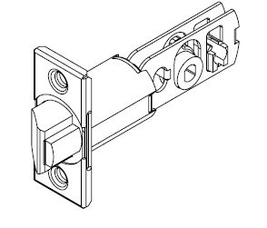 Kwikset 2-3/8" Square Gatelatch Kwikset