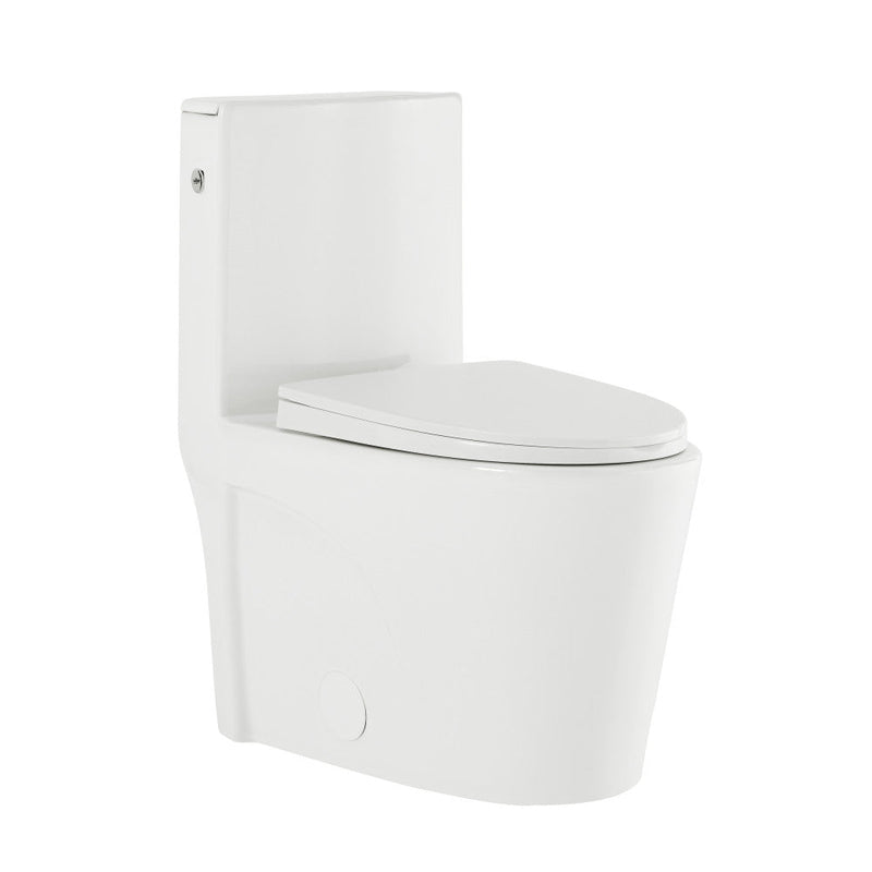 Swiss Madison St. Tropez One-Piece Elongated Toilet, Touchless 1.1/1.6 gpf