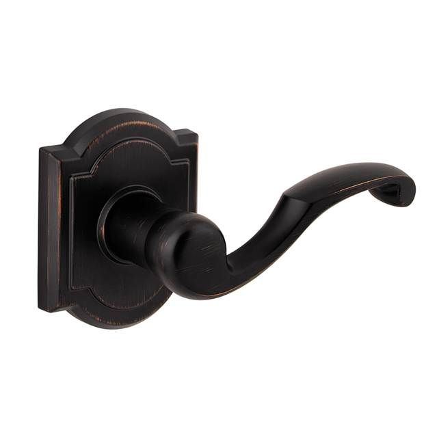 Baldwin Prestige Passage Madrina Lever with Arch Rose with 6AL Latch and RCS Strike Baldwin Prestige