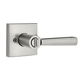 Baldwin Prestige Privacy Spyglass Lever with Square Rose with 6AL Latch and RCS Strike Baldwin Prestige