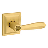 Baldwin Prestige Entry Torrey Pines Lever and Square Rose Baldwin Prestige