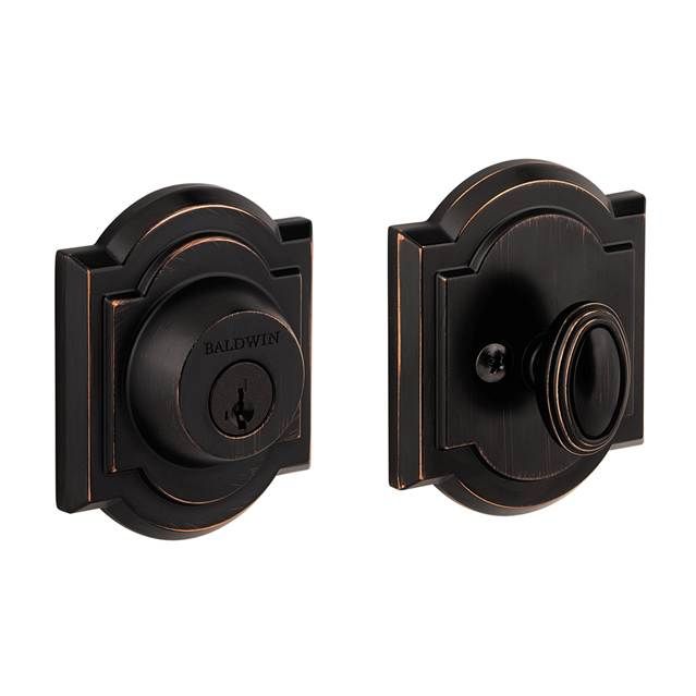 Baldwin Prestige Arch Single Cylinder Deadbolt with Smart Key Baldwin Prestige