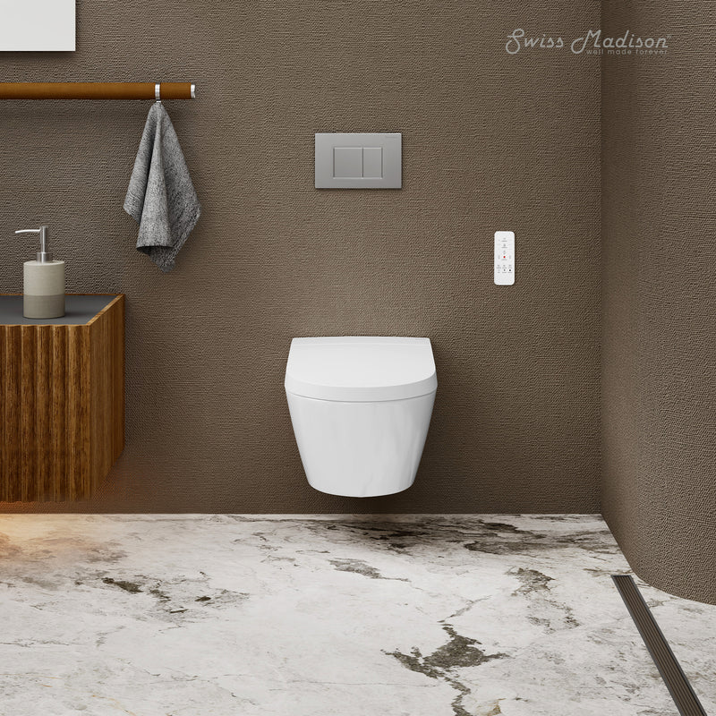 Swiss Madison Hugo Smart Wall-Hung Toilet with Bidet Bundle