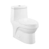 Swiss Madison Virage One Piece Elongated Dual Flush Toilet 1.1/1.6 gpf Swiss Madison