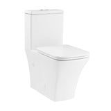 Swiss Madison Eclair One-Piece Square Toilet Dual-Flush 0.8/1.28 gpf Swiss Madison