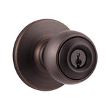 Kwikset Polo Knob Entry Door Lock with 6AL Latch and RCS Strike Kwikset