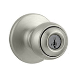 Kwikset Polo Knob Entry Door Lock with 6AL Latch and RCS Strike Kwikset