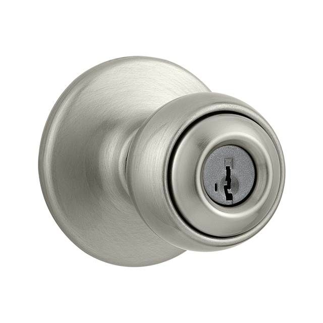 Kwikset Polo Knob Entry Door Lock with 6AL Latch and RCS Strike Kwikset