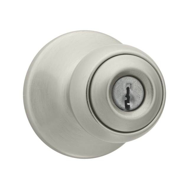 Kwikset Polo Knob Entry Door Lock with 6AL Latch and RCS Strike Kwikset