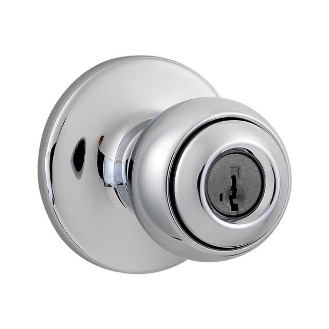 Kwikset Polo Knob Entry Door Lock with 6AL Latch and RCS Strike Kwikset