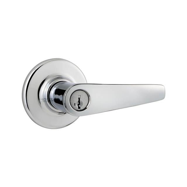 Kwikset Delta Lever Entry Door Lock with 6AL Latch and RCS Strike Kwikset