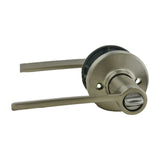 Kwikset Ladera Lever with Round Rose Entry Door Lock with 6AL Latch and RCS Strike Kwikset