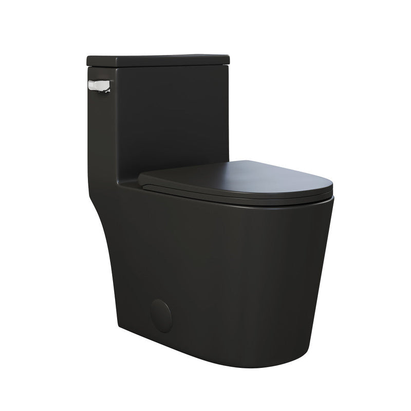 Swiss Madison Dreux One-Piece 12" Rough-in 1.28 GPF Left Flush Elongated Toilet