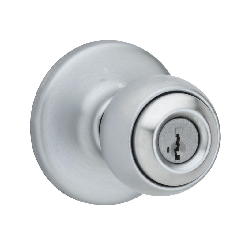 Kwikset Polo Knob Vestibule Lock with 6AL Latch and RCS Strike Kwikset