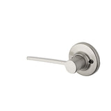 Kwikset Left Hand Ladera Lever with Round Rose Half Dummy Lock Kwikset